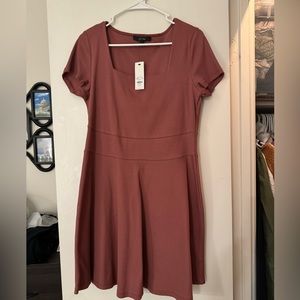Francesca’s cute mauve pink dress size Large. New with tags! Short sundress